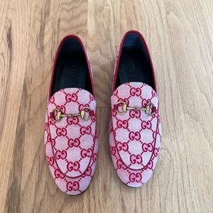 Gucci GG Canvas Jordan Horsebit Loafers